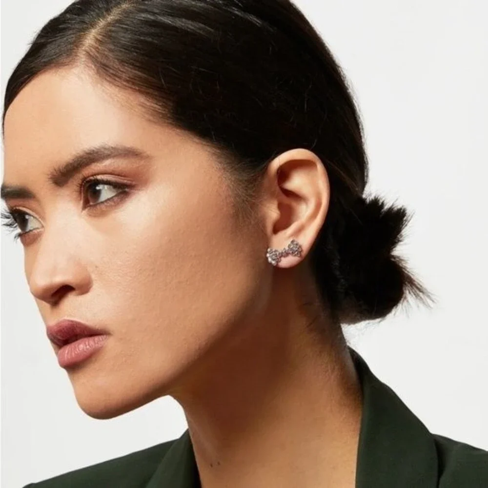 ❤︎ Ted Baker ❤︎ BRINNI Swarovski® Crystal bow stud earrings
